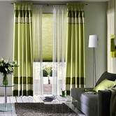 Elegantní nařasené závěsy a záclony s roletami 1600x900