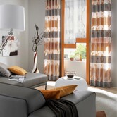 Stroze řasené závěsy s římskými roletami 1600x900